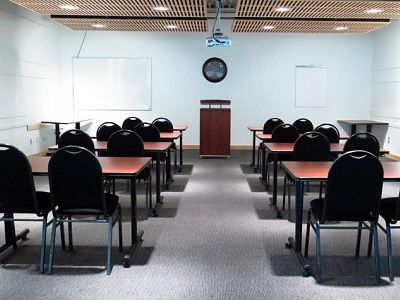Pacific Safety Products Boardroom – classroom style